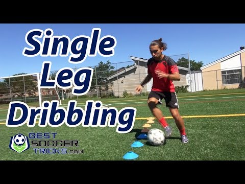 Improve Your Single Leg Dribbling - Soccer Exercise