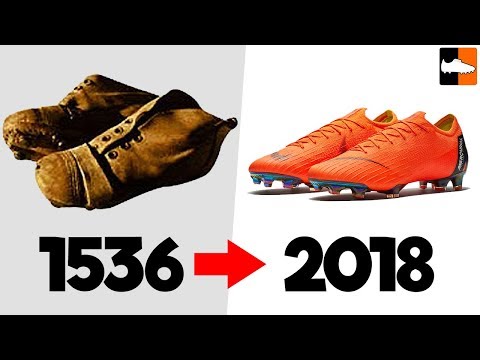 The Evolution of Football Boots!! Soccer Cleat History