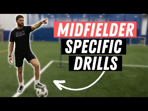 Midfielder Specific Drills - Individual Midfielder Training