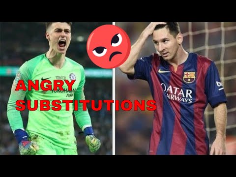 Players Who Disobeyed Their Managers &amp; Angry Substitution - Kepa, Messi, Ronaldo I 2019 HD