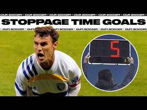 Dramatic Stoppage Time Goals in 2020