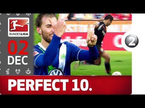 Top 10 Perfect Hat-Tricks - Chicharito, Pizarro &amp; More - Bundesliga 2016 Advent Calendar 2