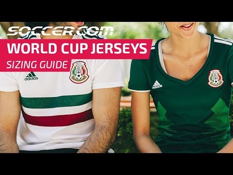 World Cup Jersey Sizing Guide